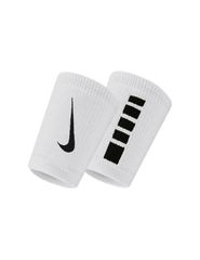 Nike Elite Doublewide N.100.6700-101 Αθλητικά Περικάρπια Λευκά 2 Pack