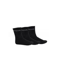 Kappa Ανδρικές Κάλτσες Μαύρες 3 Pack 34113IW-901