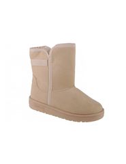 Big Star Suede Γυναικείες Μπότες Χιονιού Μπεζ KK274617