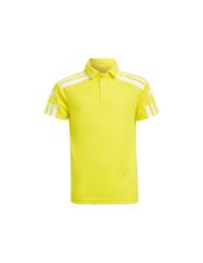Adidas Παιδικό Καλοκαιρινό Polo Κοντομάνικο Κίτρινο Squadra GP6426