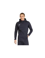 Puma TeamFinal Ανδρική Ζακέτα με Φερμουάρ και Κουκούλα Navy Μπλε 657383-06