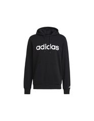 Men's adidas Essentials French Terry Linear Logo Hoodie black GK9064