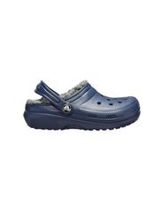 Crocs Παιδικές Παντόφλες Navy Μπλε Classic Lined 207009-459