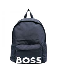 Hugo Boss Υφασμάτινο Σακίδιο Πλάτης Navy Μπλε J20372-849