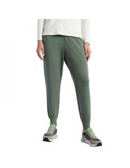 Skechers Restful Ψηλόμεσο Παντελόνι Γυναικείας Φόρμας με Λάστιχο Πράσινο W03PT49-LTGR