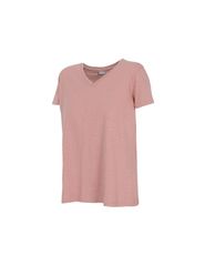 4F Γυναικείο Αθλητικό T-shirt με V Λαιμόκοψη Ροζ H4Z22-TSD352-56S