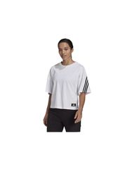 Adidas Future Icons 3 Stripes Γυναικείο Αθλητικό T-shirt Λευκό HE0309