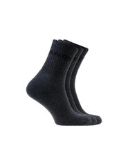 Hi-Tec 92800288456 Γυναικείες Μονόχρωμες Κάλτσες Μαύρες 3Pack