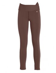 Deha Yoga Microfibre Leggings B7443565227 Καφέ