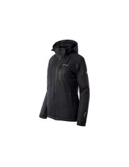 Hitec Κοντό Γυναικείο Puffer Μπουφάν Αδιάβροχο για Χειμώνα Μπλε