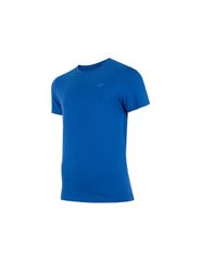 4F Ανδρικό T-shirt Μπλε Μονόχρωμο H4Z22-TSM352-33S