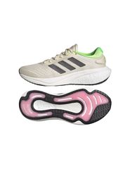 Adidas Supernova 2.0 GW9095 Γυναικεία Αθλητικά Παπούτσια Running Ecru Tint / Night Metallic / Solar Green