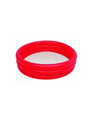 Bestway 51025B Παιδική Πισίνα Φουσκωτή Κόκκινη 122x122x25εκ.