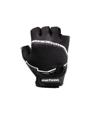 Meteor 23386-23388 Κοντά Γάντια Ποδηλασίας Παιδικά Μαύρα