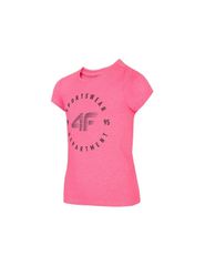 4F Παιδικό T-shirt Φούξια HJL22-JTSD003-55S