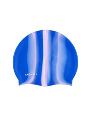 Crowell Multi-Flame MULTI-FLAME-06 Σκουφάκι Κολύμβησης Ενηλίκων από Σιλικόνη Μπλε