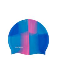 Crowell Multi Flame 09 Σκουφάκι Κολύμβησης Ενηλίκων από Σιλικόνη Πολύχρωμο
