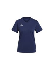 Adidas Entrada 22 Γυναικείο Αθλητικό T-shirt με V Λαιμόκοψη Navy Μπλε HC0440