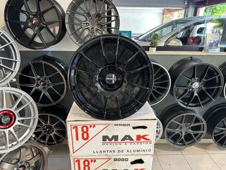 Nentoudis Tyres - Ζάντες MAK Italy XLR 18’’ 5x112 - Gloss Black.