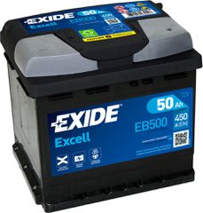 Exide EB500 Μπαταρία Αυτοκινήτου EXCELL 12V 50Ah/450A Δεξιά
