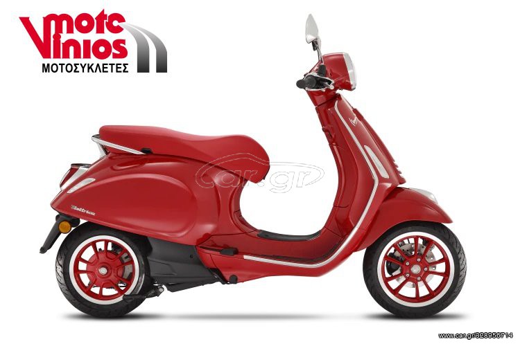 Vespa 2026 ELECTRICA CBS RED *EΠΩΝΥΜΑ ΔΩΡΑ+ΤΕΛΗ '26*