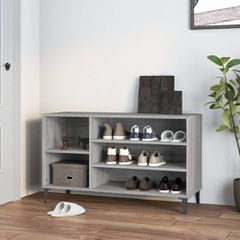 Παπουτσοθήκη Γκρι Sonoma 102x36x60 εκ. από Επεξεργασμένο Ξύλο 819754