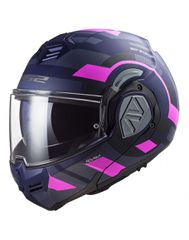 LS2 FF906 Advant Velum Matt Blue/Fluo Pink