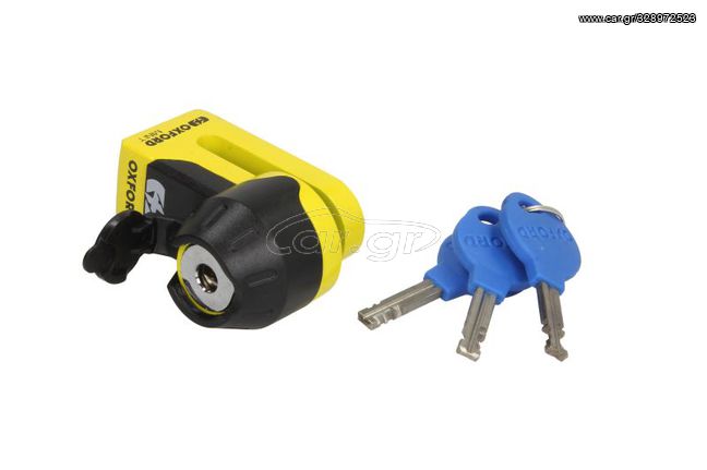 Brake disc lock OXFORD Mini Titan colour yellow