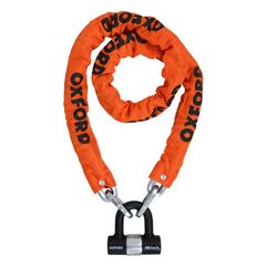 Chain with fastener OXFORD colour orange 1,5m 