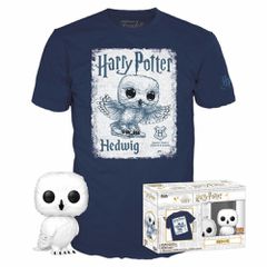Set figure POP & Tee Harry Potter Hedwig S