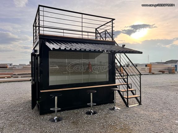 Caravan office-container '24 CAFE / ΚΑΝΤΙΝΑ / ROOF 