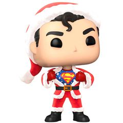Set figure POP & Tee Back DC Comics Superman Exclusive Flocked Medium-thumb-2