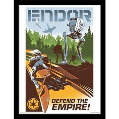 STAR WARS - Endor - Collector Print 30x40cm