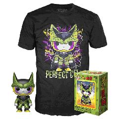 DRAGON BALL Z - Booble Head POP N° 13 - Perfect Cell + Tee (M)