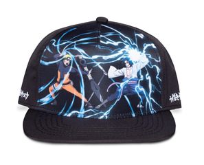 NARUTO SHIPPUDEN - Naruto & Sasuke - Men's Novelty Cap one size