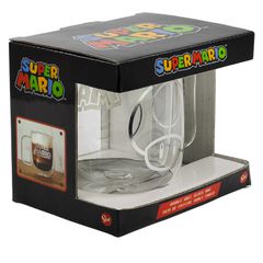 SUPER MARIO - Glass Mug - 290 ml-thumb-0