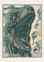 JURASSIC WORLD - Nevada Moutains - Art Print - Limited Edition 'A3' 41.91 x 29.72cm (A3).