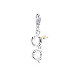 HARRY POTTER - Lightning Bolt & Glasses - Clip on Charm for Bracelet