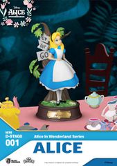 DISNEY - Alice - Statue Mini Diorama 10cm-thumb-1