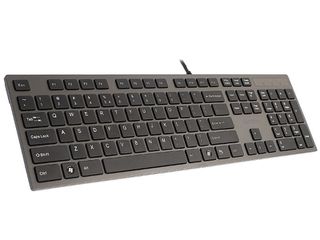 A4Tech KV-300H keyboard USB QWERTY Black, Grey-thumb-1