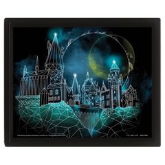 HARRY POTTER - Geometric Hogwarts - Wall Art 25x20