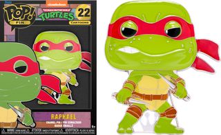 TEENAGE MUTANT NINJA TURTLES - Pop Large Enamel Pin N° 22 - Raphael