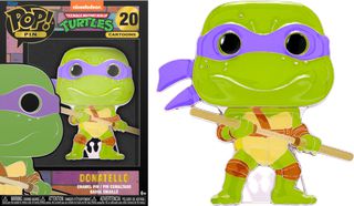 TEENAGE MUTANT NINJA TURTLES - Pop Large Enamel Pin N° 20 - Donatello