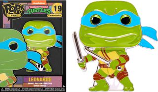 TEENAGE MUTANT NINJA TURTLES - Pop Large Enamel Pin N° 19 - Leonardo