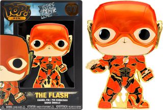 DC COMICS - Pop Large Enamel Pin N° 07 - The Flash-thumb-0