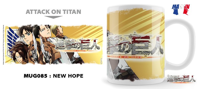 ATTACK ON TITAN - Ceramic Mug 325ml - New Hope