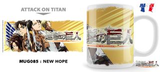 ATTACK ON TITAN - Ceramic Mug 325ml - New Hope