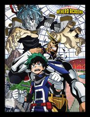 MY HERO ACADEMIA - An Enemy Threat - Framed Engineered Wood Print 30x40cm