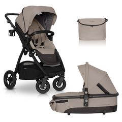 Πολυκαρότσι Eurocart EasyGo Optimo 2 in 1 Taupe