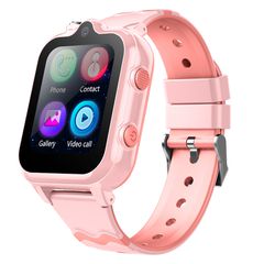 Wonlex KT18 Android 8.1 4G παιδικό smartwatch με 2 κάμερες / GPS/ SOS/ βιντεοκλήση- WiFi- Bluetooth (ροζ χρώμα)-thumb-4